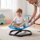 Kids Sensory Swivel Chair with Sunflower Shape 360Â° Spinning Chair for Toddlers