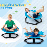 Kids Sensory Swivel Chair with Sunflower Shape 360Â° Spinning Chair for Toddlers