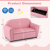 Kids Sofa Armrest Chair with Storage Function