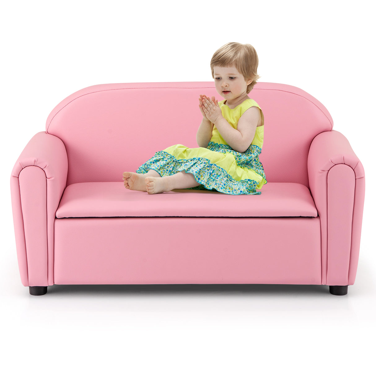 Kids Sofa Armrest Chair with Storage Function