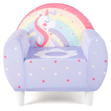 Kids Sofa with Breathable Spandex Fabric and High-density Sponge Filling for Boys and Girls