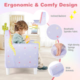 Kids Sofa with Breathable Spandex Fabric and High-density Sponge Filling for Boys and Girls