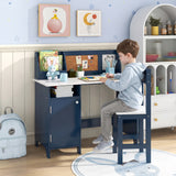Kids Table and Chair Set for Arts  Crafts  Homework  Home School