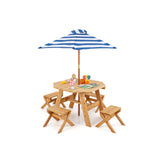 Kids Wooden Table Set for Children Aged 3+ Years
