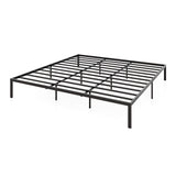 Full/Queen/King Size Metal Bed Frame Heavy Duty Support Slats Mattress Foundation