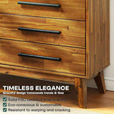 Acacia Legacy Solid Wood Dresser for Timeless Elegance and Durability