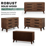 Acacia Legacy Solid Wood Dresser for Timeless Elegance and Durability