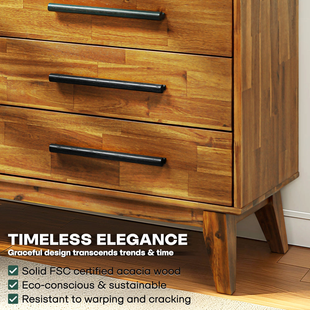 Acacia Legacy Solid Wood Dresser