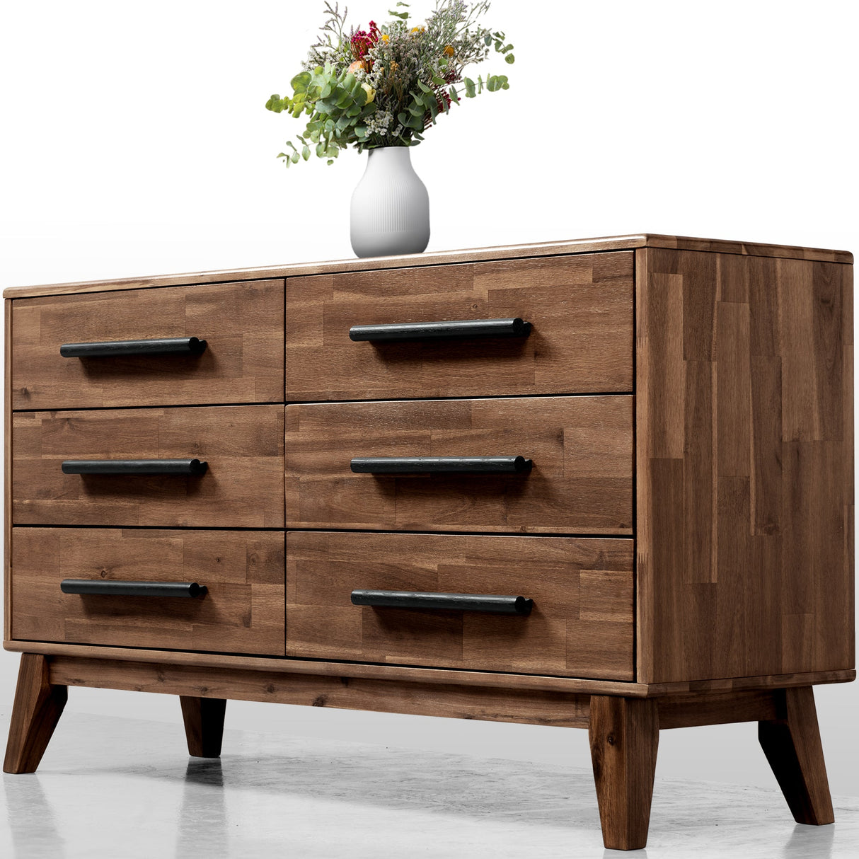 Acacia Legacy Solid Wood Dresser for Timeless Elegance and Durability
