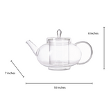 Glass Kettle With Built In Infuser