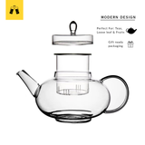 Glass Kettle With Built In Infuser
