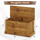 Large Storage Chest with Safety Metal Hinge