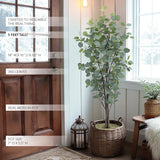 Tall Lifelike Potted Tree