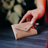 No-Stitch Button Card Holder