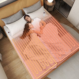 Machine Washable Electric Bed Warmer with Dual Controller 9 Heat Setting and 9-Hour Auto Off and Overheat Protection