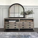 Architect's Wooden Media Console
