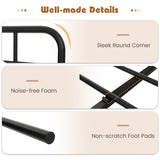 Twin/Full/Queen Size Bed Frame with Industrial Headboard