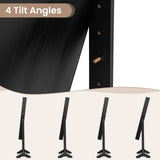 Mirror Jewelry Cabinet with 20 Warm Lights and 4 Tilt Angles
