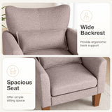Modern Accent Chair with Removable Cushion & Pillow for Living Room