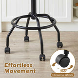 Modern Swivel Height Adjustable Bar Stool with Backrest
