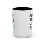 Coffee Mug, Funny Quote 'Stronger Than My Wi-Fi Signal' Mug