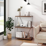 3-Tier Multipurpose Display Rack with Metal Frame