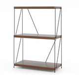 3-Tier Multipurpose Display Rack with Metal Frame