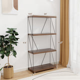 3-Tier Multipurpose Display Rack with Metal Frame