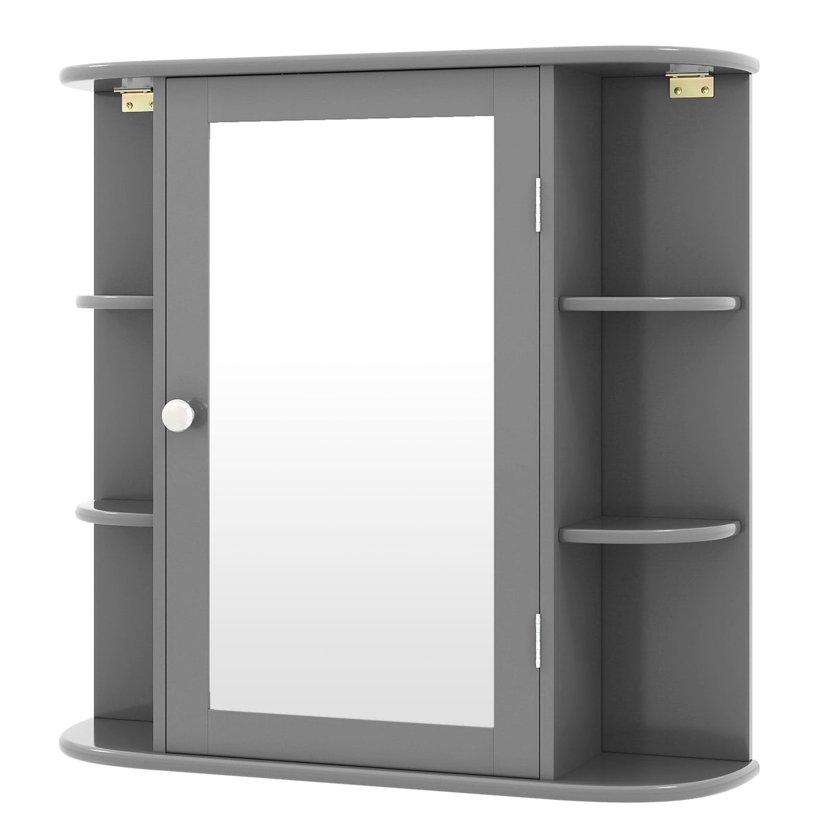 Multipurpose Mount Wall Mirror Bathroom Storage Cabinet