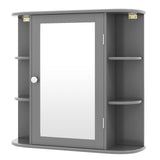 Multipurpose Mount Wall Mirror Bathroom Storage Cabinet