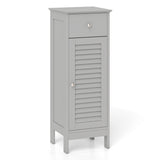 Narrow Bathroom Storage Cabinet with Adjustable Shelf and Drawer