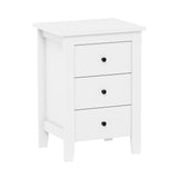 Nightstand End Beside Table Drawers Modern Storage Bedroom Furniture