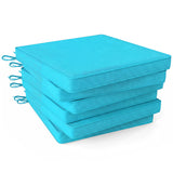 Outdoor Chair Cushion Set of 6 Waterproof Olefin Seat Cushions