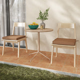 Outdoor Chair Cushion Set of 2 Waterproof Fade-Resistant Olefin Seat Cushions