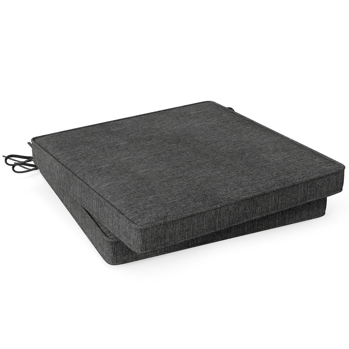 Outdoor Chair Cushion Set of 2 Waterproof Fade-Resistant Olefin Seat Cushions