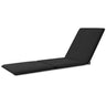 Outdoor Chaise Lounge Cushion Patio Furniture Folding Pad with Fixing Straps