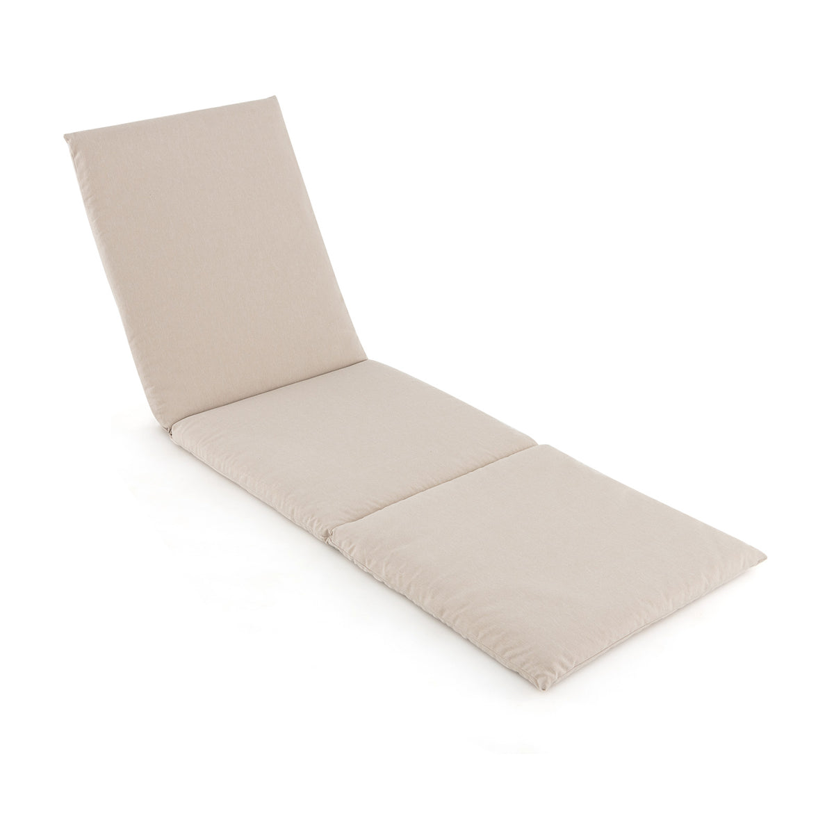 Outdoor Chaise Lounge Cushion Patio Furniture Folding Pad with Fixing Straps