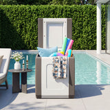Outdoor Deck Box with Lid for Packages and Garden