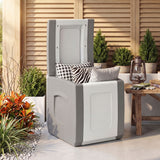 Outdoor Deck Box with Lid for Packages and Garden