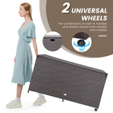 Outdoor Wicker Storage Box with Zippered Liner