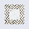 Baby Picture Frames Herringbone Pattern Bone Inlay Collection in 4 Colors