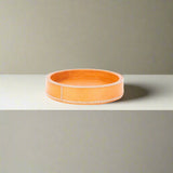 Piki | 8.5" Cedar Wood + Leather Round Tray