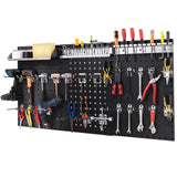 Wall-Mounted Pegboard Kit with 3 Pegboards for Garage Workshop