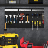 Wall-Mounted Pegboard Kit with 3 Pegboards for Garage Workshop