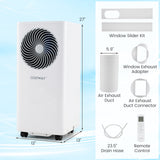 8200/10000 BTU Portable Air Conditioner 3-in-1 Stand up AC Unit with Dehumidifier