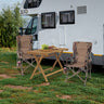 Portable Camping Chair with 400 LBS Metal Frame and Anti