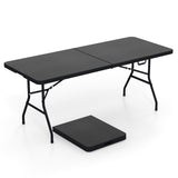 Portable Folding Camping Table with Carrying Handle for Picnic