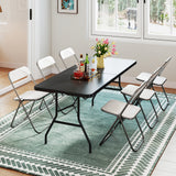 Portable Folding Camping Table with Carrying Handle for Picnic
