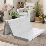4 Inch Tri-fold Cooling Gel Memory Foam Mattress