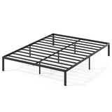 Full/Queen/King Size Metal Bed Frame Heavy Duty Support Slats Mattress Foundation